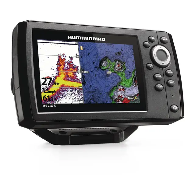 HUMMINBIRD Helix 5 Chirp GPS G3 Med XNT 9 HW T hekksvinger 