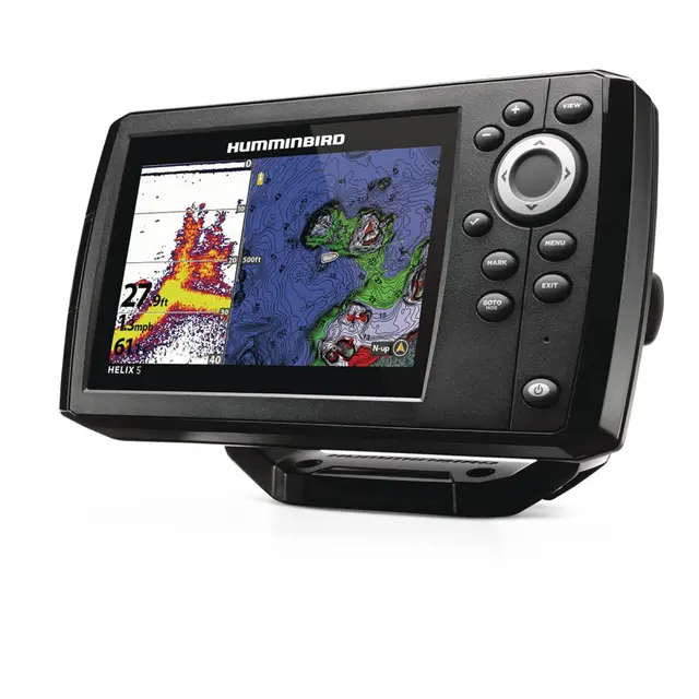 HUMMINBIRD Helix 5 Chirp GPS G3 Med XNT 9 HW T hekksvinger 