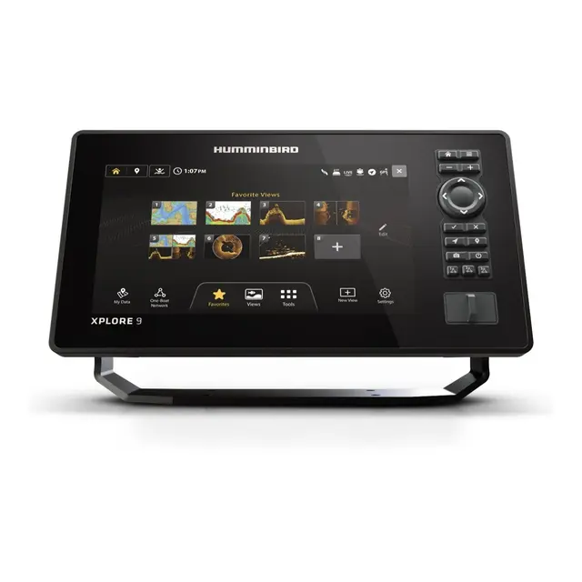 HUMMINBIRD Xplore 9 CMSI+ 9" - med hekksvinger XM 14 HW CMSI T 