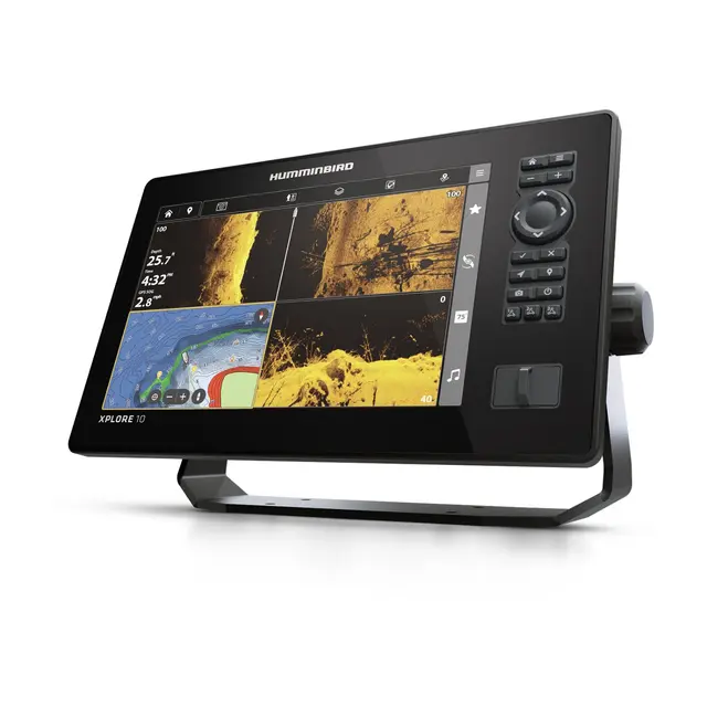 HUMMINBIRD Xplore 10 CMSI+ 10" - med hekkgiver XM 14 HW CMSI T 