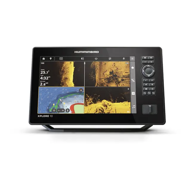HUMMINBIRD Xplore 10 CMSI+ 10" - med hekkgiver XM 14 HW CMSI T 
