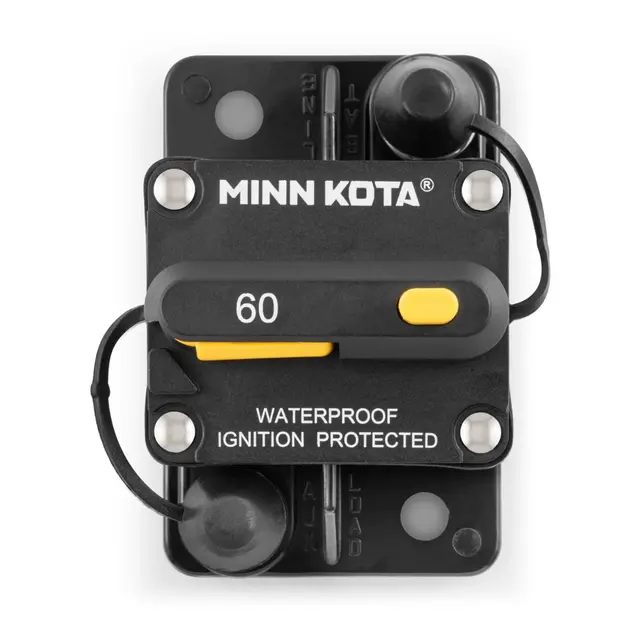 MINN KOTA Mkr-27 Automatsikring 60A 12V 24V 36V samt 48V motorer 