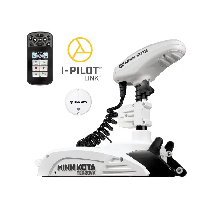 MINN KOTA Riptide Terrova 112 El.Motor 51kg trekk-182cm stamme-saltvann-i pilot 