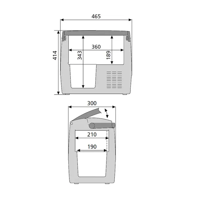 DOMETIC Coolfreeze CDF 18 Kompressorkjøleboks - 18L - 12/24V 