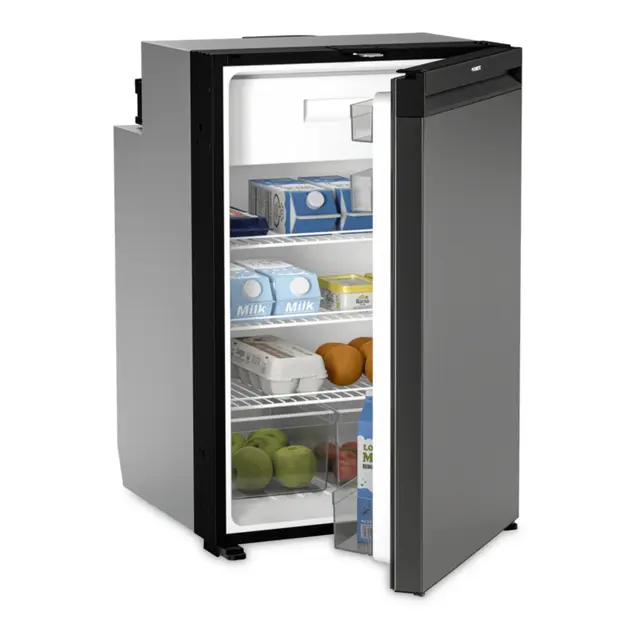 DOMETIC NRX 130C - kjøleskap 126L - Kompressor - mørk sølv front 