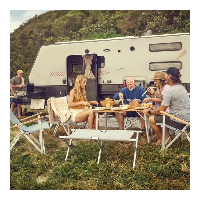 DOMETIC GO Compact Camp Benk Seter 2, Farge: Silt 