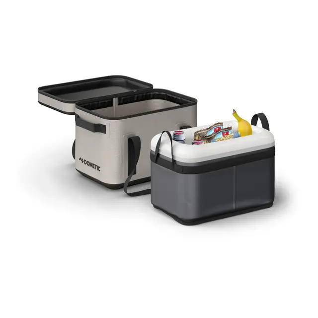 DOMETIC GO Soft Cooler bundle  - Ash 20L - bærekasse m/uttagbar kjølebeholder 