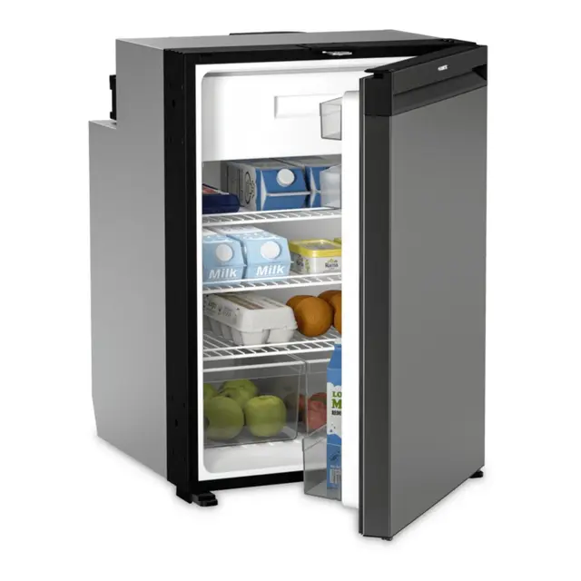 DOMETIC NRX 115C Kjøleskap 113L -  front i mørk sølvfarge 