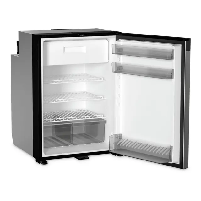 DOMETIC NRX 115C Kjøleskap 113L -  front i mørk sølvfarge 
