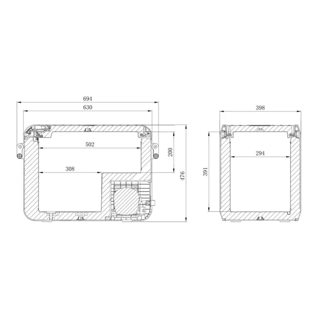 DOMETIC  CFX3 45 A++ 40 l Portabel kompressorkjøler og -fryser, 