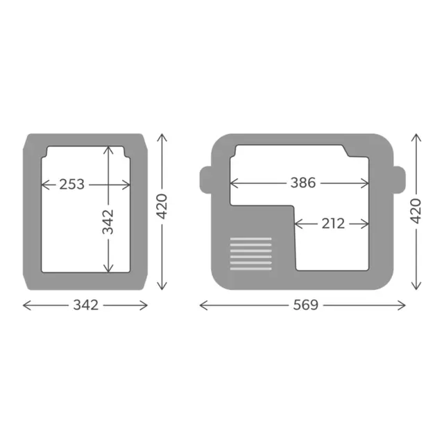 DOMETIC CFX3 25 Mobil kompressorkjøleboks, 25 l 
