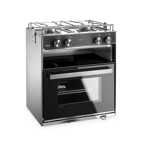 DOMETIC Gasskomfyr Starlight med grillrom og koketopp
