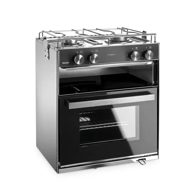 DOMETIC Gasskomfyr Starlight med grillrom og koketopp 