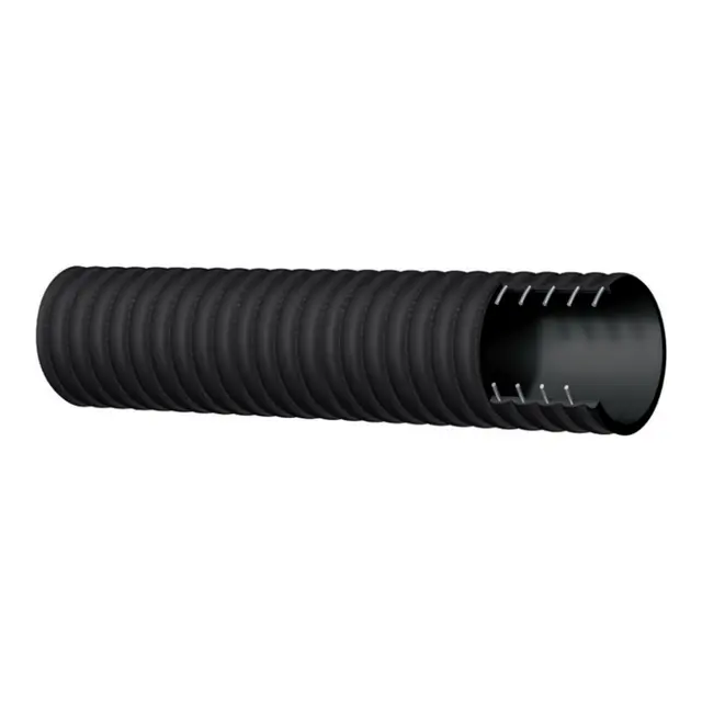 DUNLOP Marine Våteksos slange - Ø102mm Ø4" - m/spiral - ISO 13362/2 A+B 