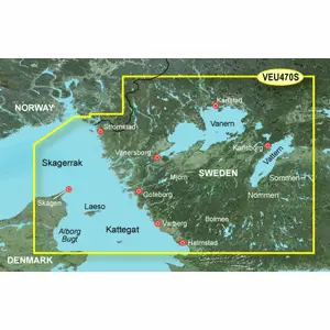 GARMIN Bluechart g3 Vision HD - S VEU470S: Strömstad - Halmstad 