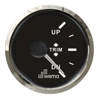 WEMA Trimindikator Silverline, Sort