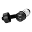 Dobbel USB plugg for sig,tenner kontakt m/sig. st&#248;psel 12V