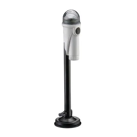 EASTERNER Batterilanterne LED - 38cm Lanternemast m/ sugekopp
