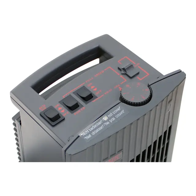 Varmevifte keramisk 230V - 1500W Justerbar effekt 200-1500W vifte ovn 