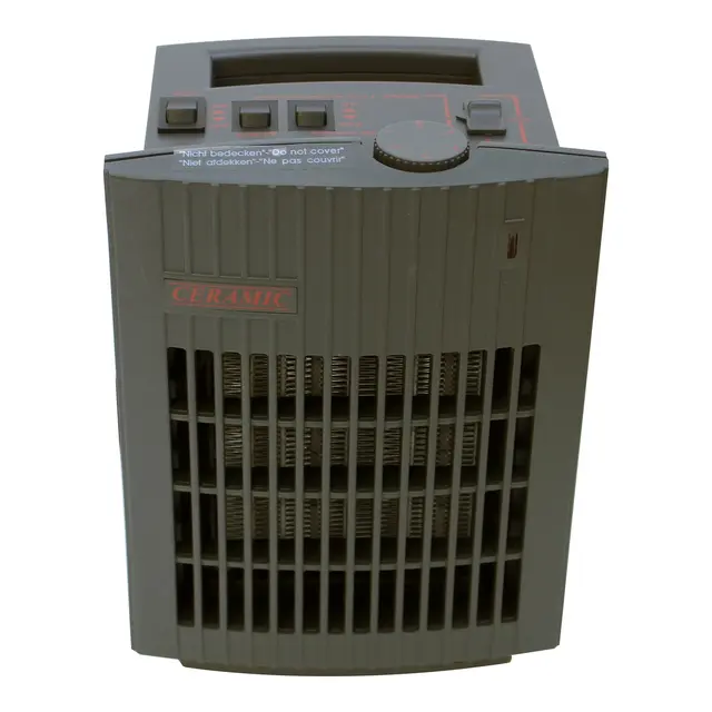 Varmevifte keramisk 230V - 1500W Justerbar effekt 200-1500W vifte ovn 