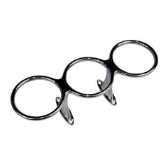Glass/Flaskeholder 316, 3 stk toppmontert