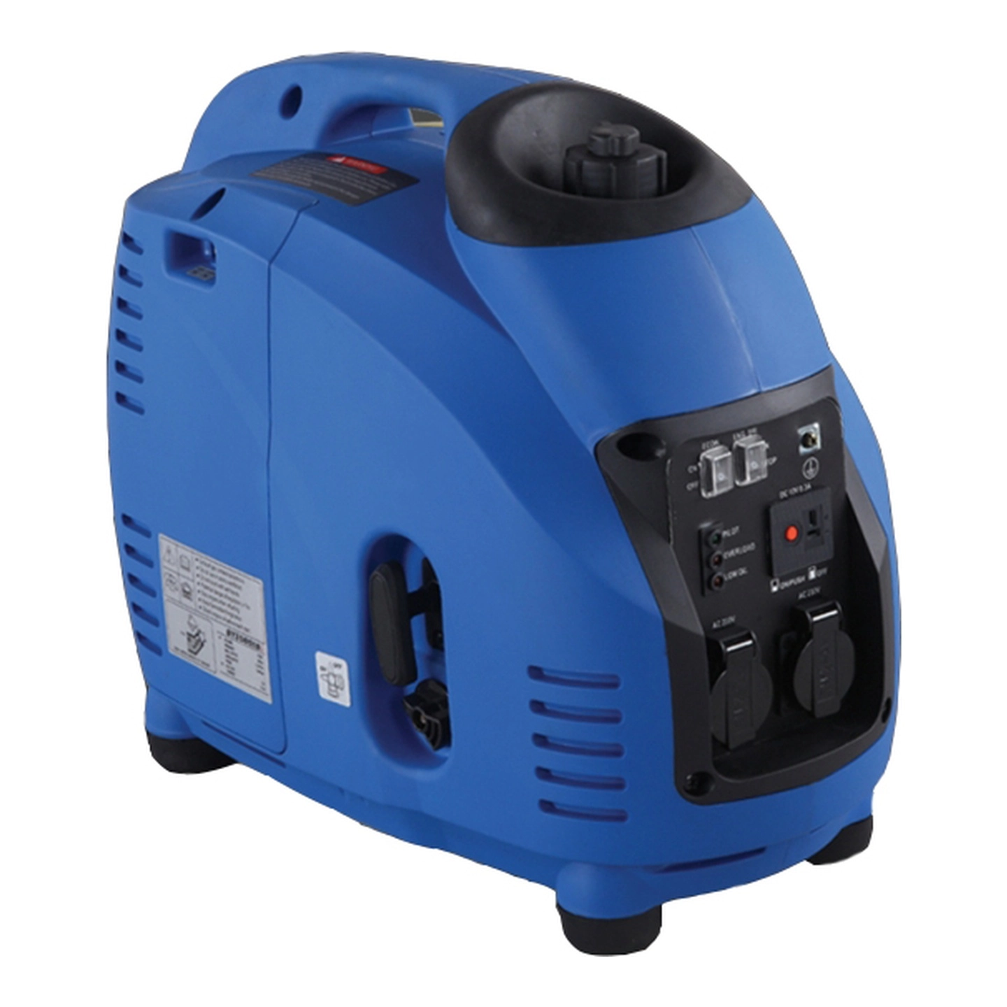 Strømaggregat 2000W, inverter Aggregat -  565 x 320 x 470 mm