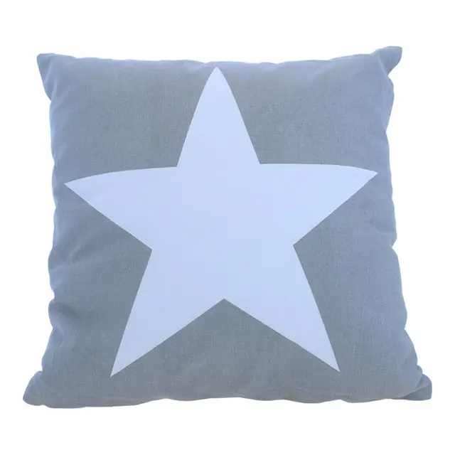Pyntepute Big Star- Grå 40 cm 