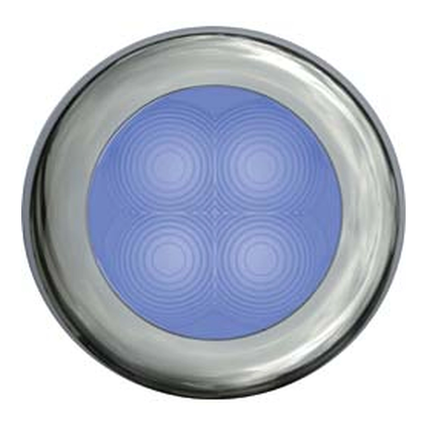 HELLA MARINE Slimline LED 12V Syrefast ring med blått lys