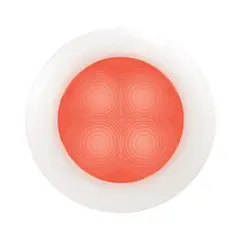 HELLA MARINE Slimline LED hvit 12V r&#248;dt lys