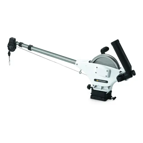 CANNON Uni-Troll 10 STX TS Hvit - Manuell Dyprigger - 60m
