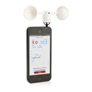 VAAVUD Vindm&#229;ler &quot;Mjolnir&quot;, hvit for iPhone/iPad &amp; Android