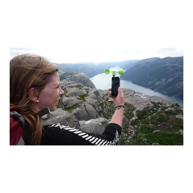 VAAVUD Vindmåler "Mjolnir", hvit for iPhone/iPad & Android 