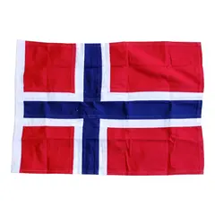 ADELA Norsk b&#229;tflagg, 120 x 87 cm Royal Bomull