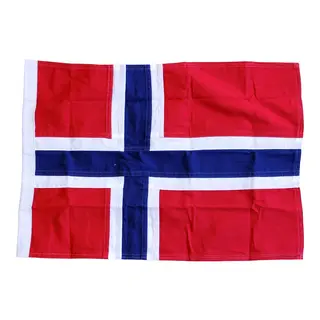 ADELA Norsk b&#229;tflagg - 70 x 51 cm Royal Bomull