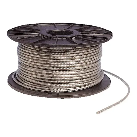 Wire plastbelagt 100 meter