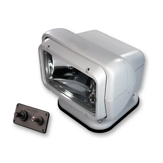 GOLIGHT Fjernstyrt lyskaster 12V/50W Ledningsforbundet Fjernkontroll 