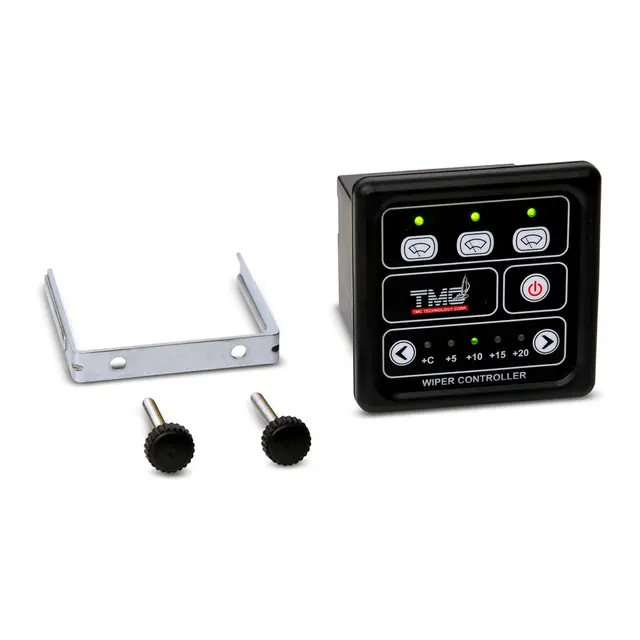 TMC Intervallkontroll for vindusviskere Styrer intil 3 viskere - 12/24V 