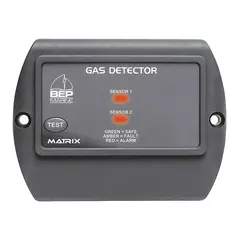 BEP Gassalarm inkl. 1 sensor varsler lette/tunge gasser