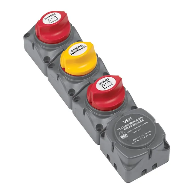 BEP Batteriladekontroll 125A rekke 