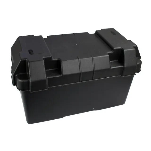 Batterikasse stor innv: 39x18,5x20 cm - utv: 44x24x26 cm 