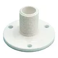 Antennefot - toppmontering 1" - 75mm bunnplate