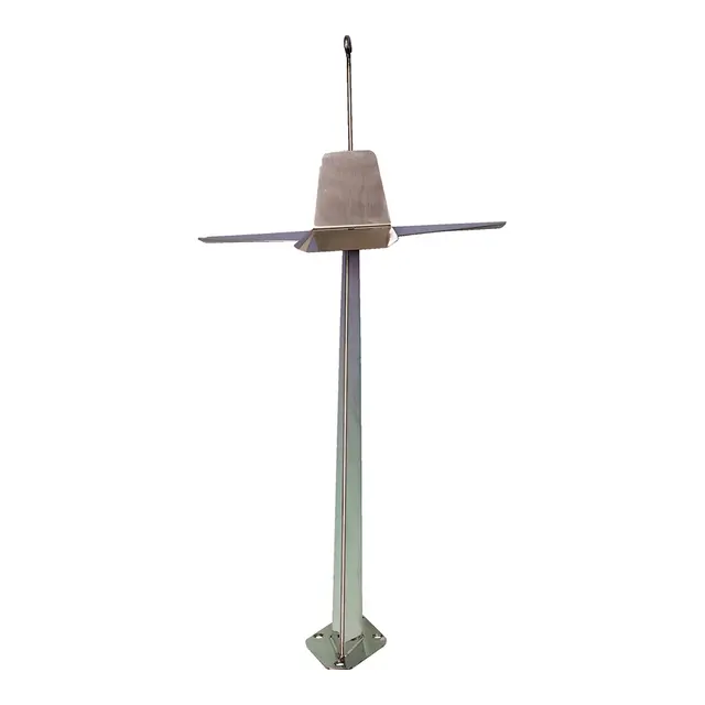 Lanternemast stål 75 cm 