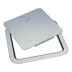 ABS luke rektangul&#230;rt 38 x 38 cm Avtagbart lokk