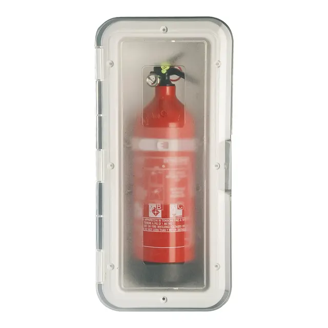 Holder for 2 kg brannslukker gj.siktig lokk 