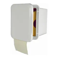 Toalettpapirholder ABS hvit
