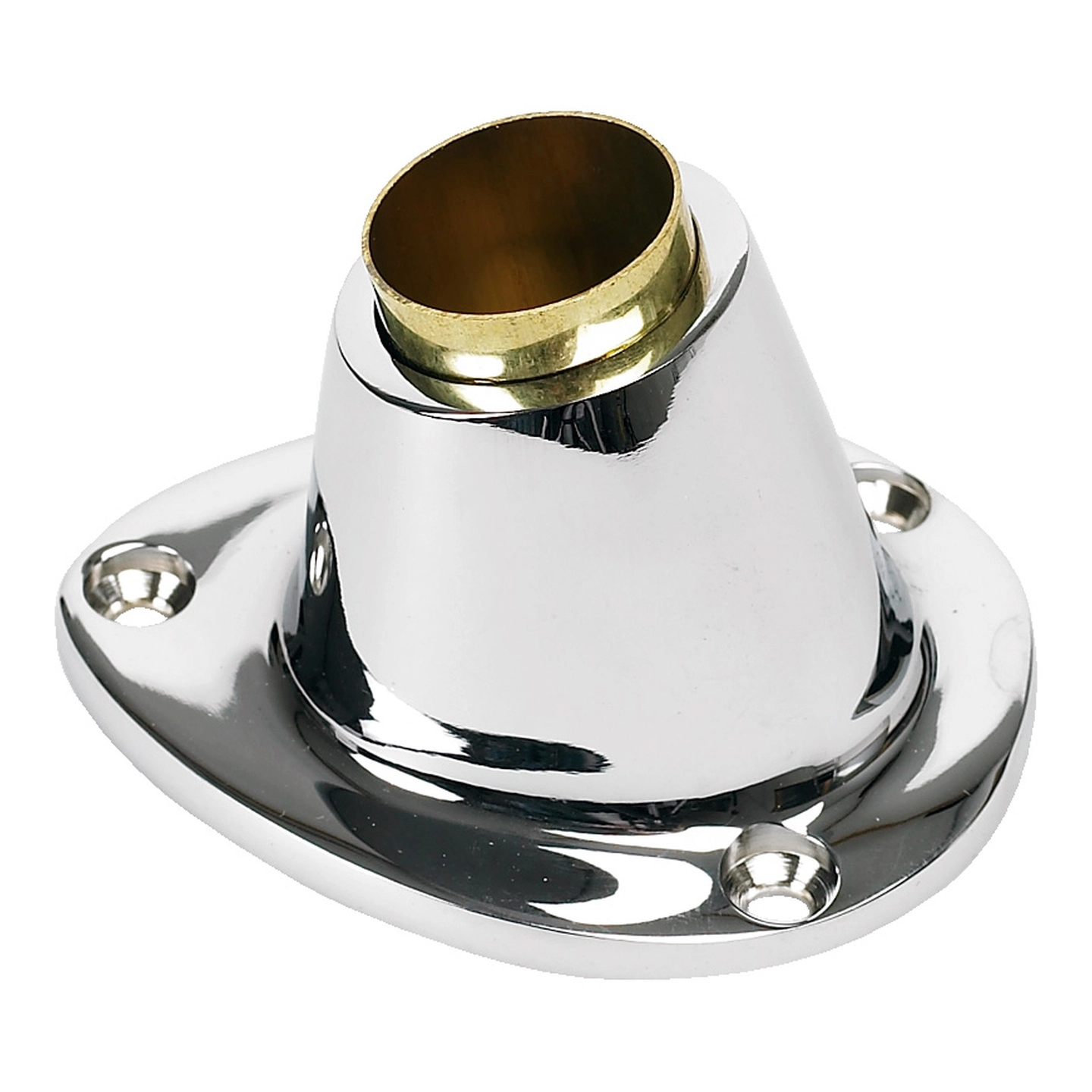 Flaggstangholder forkr utenpåliggende for Ø23mm og Ø25mm flaggfot