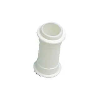 Drensrør - Hvit nylon Ø utvendig: 24mm 