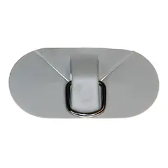 D-ring med feste, PVC, gr&#229;