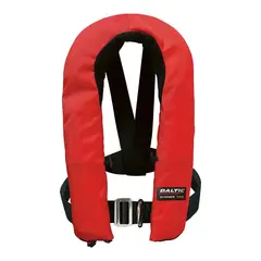 BALTIC Winner ZIP m/harness, R&#248;d med belte og krok for sikkerhetsline