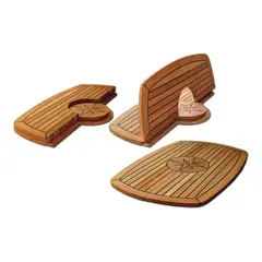 Bordplate Nautic Star circle 29 x 58 x 93 cm